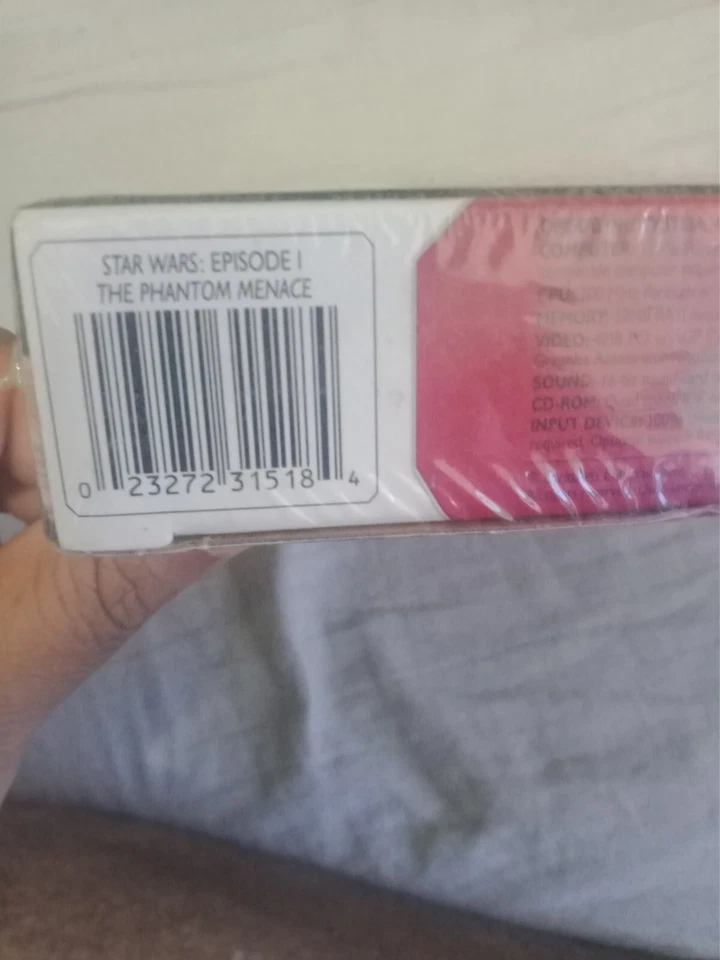 Star Wars: Episode I The Phantom Menace PC Video Game 1999 Big Box New b4 - Image 3 of 4