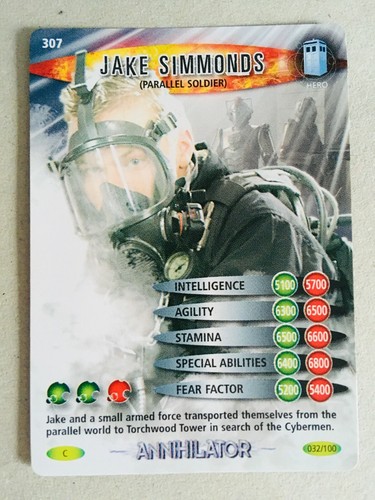 DOCTOR WHO BATTLES IN TIME TRADING CARDS Exterminator Annihilator Common & Rare - Picture 61 of 96
