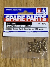 Tamiya 50592 5mm Brass Ball Connector Spare Parts 1/10 NIP