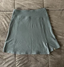 Smartwool Skirt Small Asymmetrical Grey Stretch