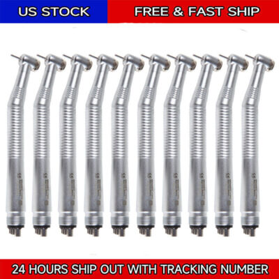 1-10 Dental NSK Type Pana Max High Speed Handpiece Push Button air Turbine 4Hole