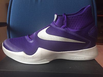 Nike Zoom Hyperrev 2016 Kobe Lakers Purple 18 Grape White Mens