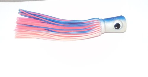 8" Big Game Trolling Saltwater FISHING LURE Tuna Marlin Moldcraft Styl Blue Pink