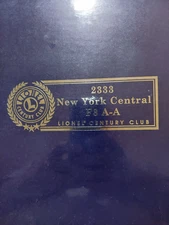 Lionel 6-18135 Lionel Century Club 2333 New York Central F3 AA Diesel Set MT/Box