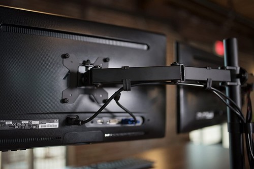 Soporte de doble escritorio para monitor montura ajustable 13-27 Inches LCD /LED - Picture 7 of 8