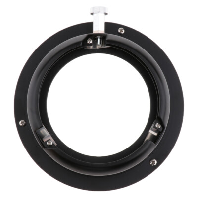 1xStrobe Mount Speedring Ring Adapter Für Elinchrom Head To Bowens, Schwarz