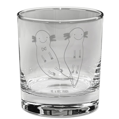 Whiskey Glas Axolotl Freundin - Geschenk Schwanzlurch Whiskygläser Molch Lurch