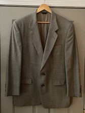 Austin Reed For Dillard’s Wool Blazer Size 44R Houndstooth Vintage USA Made