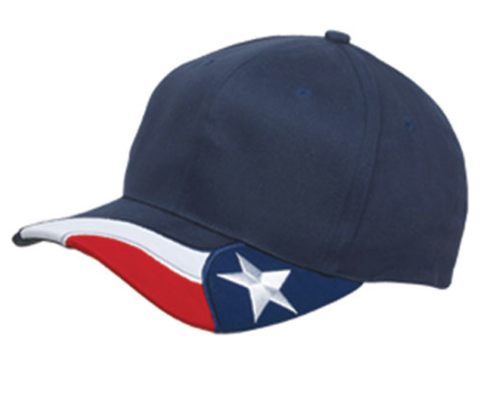 USA Texas Flag Patriotic 6 Panel Cotton Baseball Hats Caps Racing South States - Picture 4 of 11