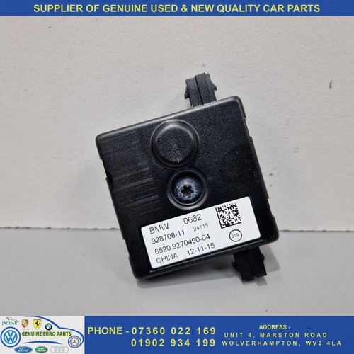 BMW X4 XDRIVE 20D ANTENNENVERSTÄRKER STEUERGERÄT 92870811 2016