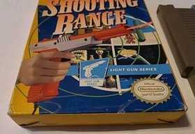 1989 NES Nintendo Shooting Range BOX GAME (NO MANUAL)