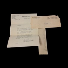 LETTER By HARRY TRUMAN Dec 2, 1937 ACCEPTING THE CHAIRMANSHIP OF PRESIDENT'S...