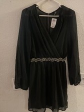 womens windsor dress black medium nwt