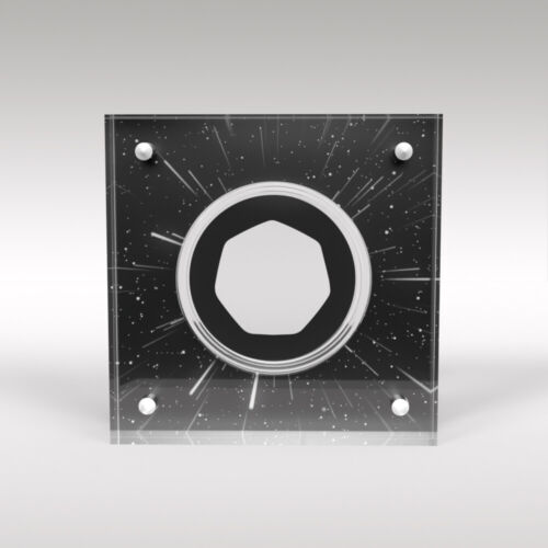 Millennium Falcon Star Wars 50p Royal Mint 2024 Display - Foto 6 di 8