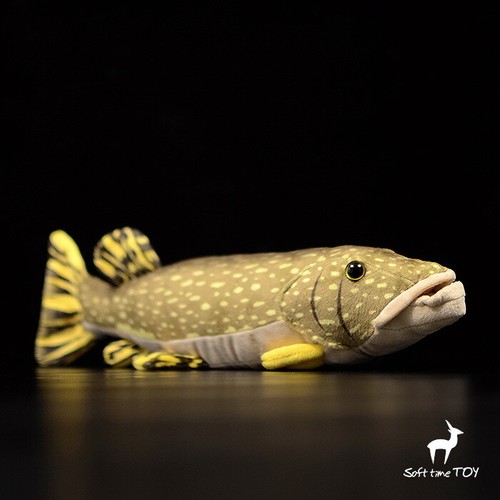 45cm Cute pike Sea Creatures Plush Toy Stuffed Animal Soft Doll - Picture 2 of 8