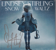 LINDSEY STIRLING signed (SNOW WALTZ) Cd cover album BECKETT BAS BH058678 LINDSEY STIRLING signed (SNOW WALTZ) Cd cover album BECKETT BAS BH058678