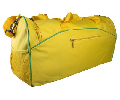 Sports Bag Brasil Arza color Yellow/Blue Duffle Bag | eBay