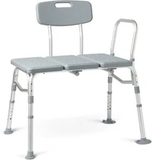 Transfer Bench for Bathtubs and Showers Adjustable Shower Bench Seniors Adults