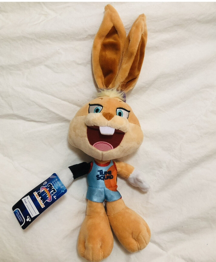 Space Jam A New Legacy Lola Bunny Tune Squad Plush Stuffed Toy NWT