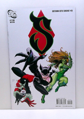 GOTHAM CITY SIRENS #19 2011 CATWOMAN POISON IVY HARLEY QUINN