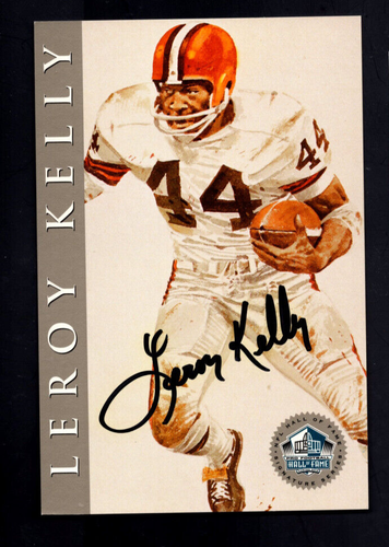 LEROY KELLY Signed Autograph NFL #'d SIGNATURE SERIES Football JSA Cleveland Bro - Picture 2 of 3
