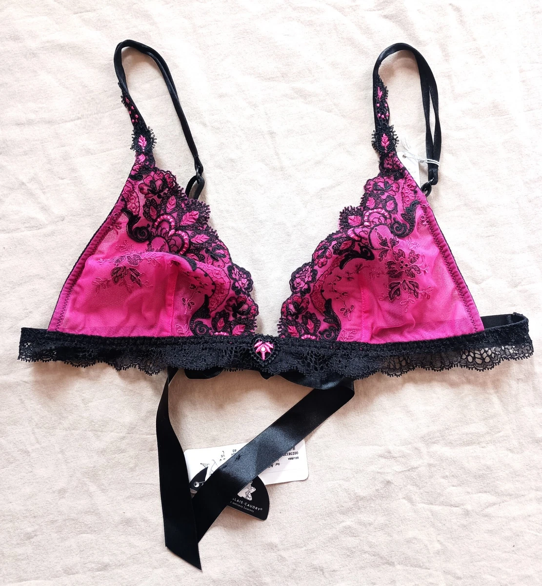 LISE CHARMEL VAMP En Douce Soutien Gorge Sans Armatures Fr90B-Eu75B-Uk34B Rose EUR 27,90 - FR