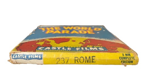 Vintage Castle Films The World Parade 237 ROME Complete Edition 8MM Film Reel - Picture 2 of 3