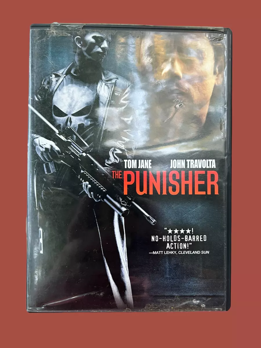 The Punisher John Travolta Tom Jane Movie DVD