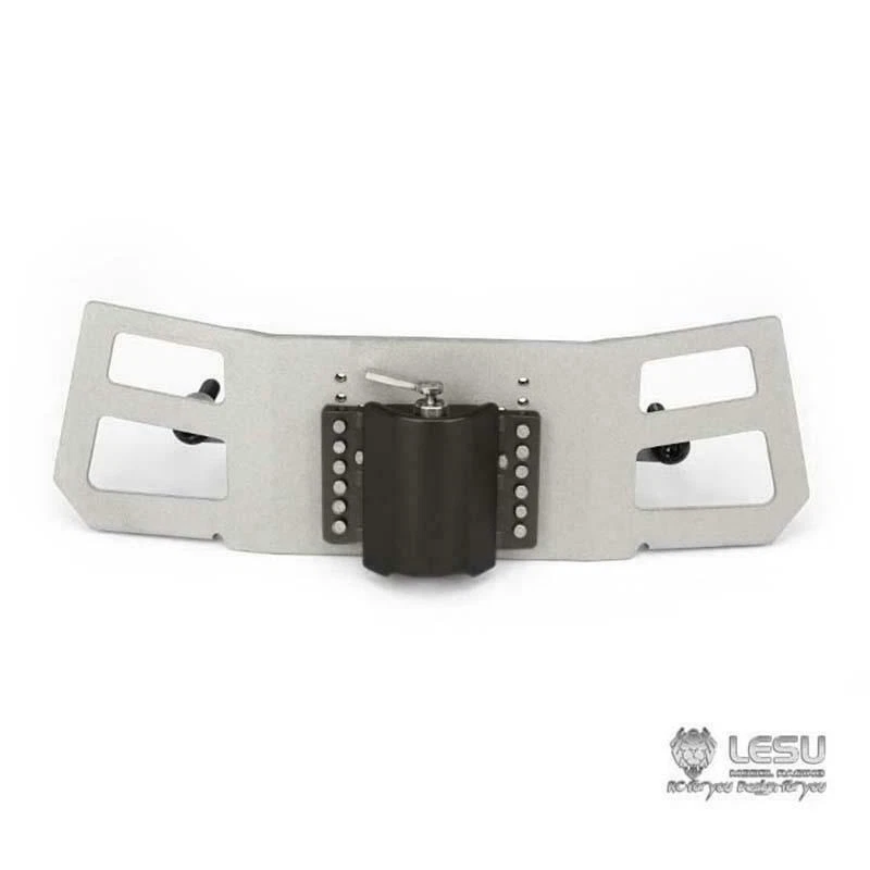 LESU 1/14 RC Metal Front Hook Bumper For TAMIYA 3363 Tractor Truck 3348 Dumper - Image 2 of 4
