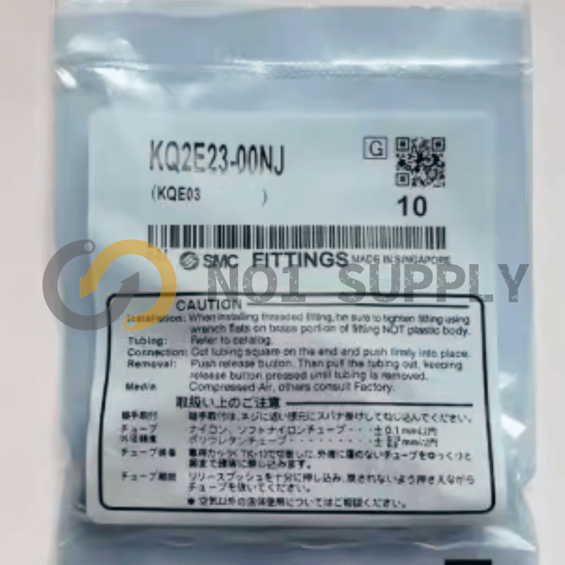 10PCS NEW SMC KQ2E23-00AJ Bulkhead connector Fast delivery KQ2E0400AJ