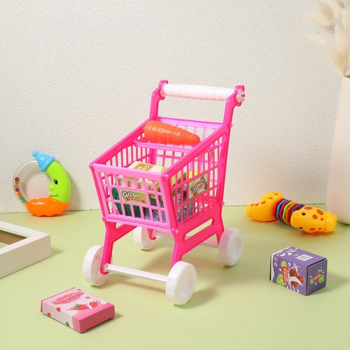 Einkaufswagen Für Kinder Tun So, Dass Sie Spielzeug Spielen Baby Einkaufen - Bild 6 von 12
