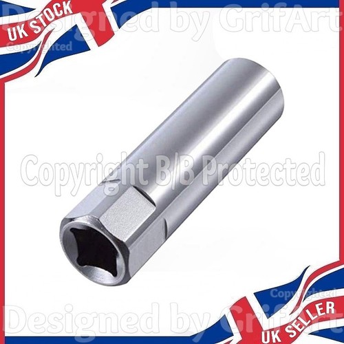 14MM SPARK PLUG SOCKET LONG REACH THIN WALL 12PT DEEP 3/8" DRIVE BMW MINI NISSAN - Picture 2 of 4