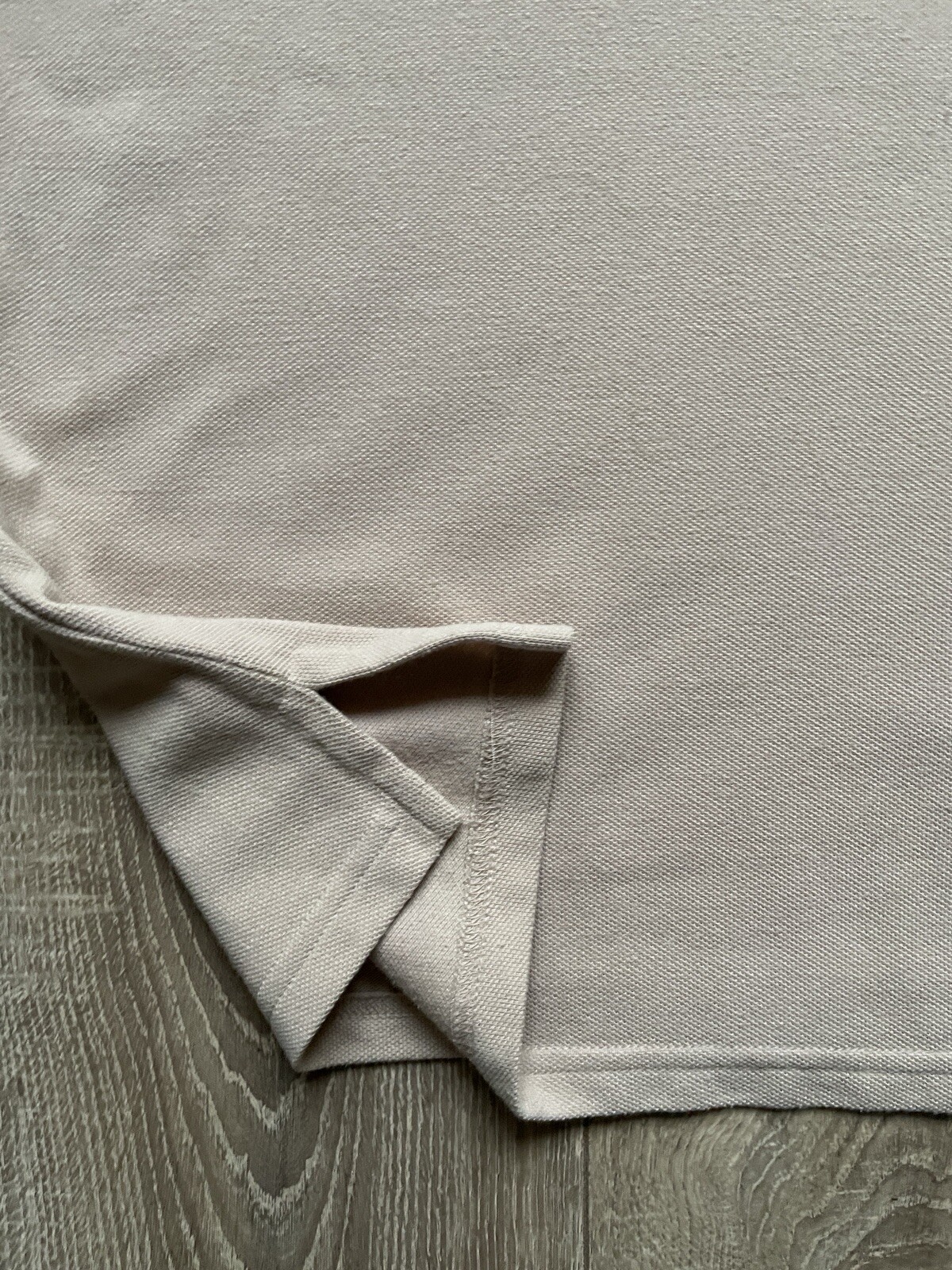 Polo uomo vintage Yves Saint Laurent beige logo YSL taglia L