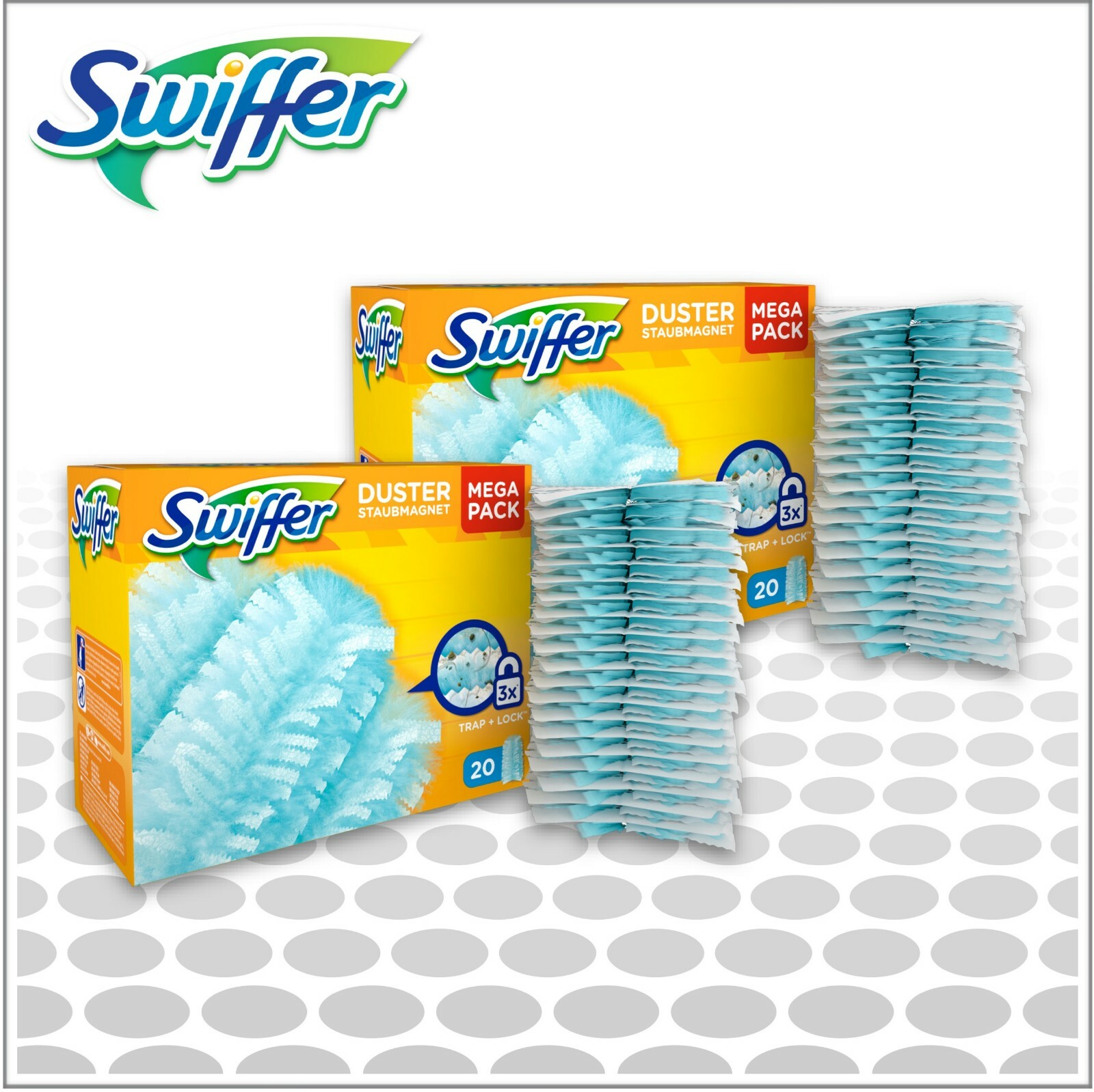 Swiffer Dust Starter Handle XXL Cloths Refill Pack Febrezeduft