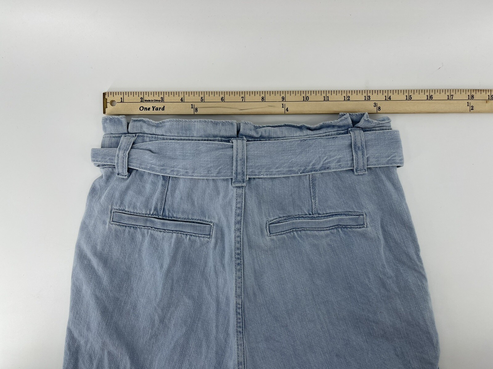 Express Super High Rise Stretch Jean Shorts Womens Si… Gem