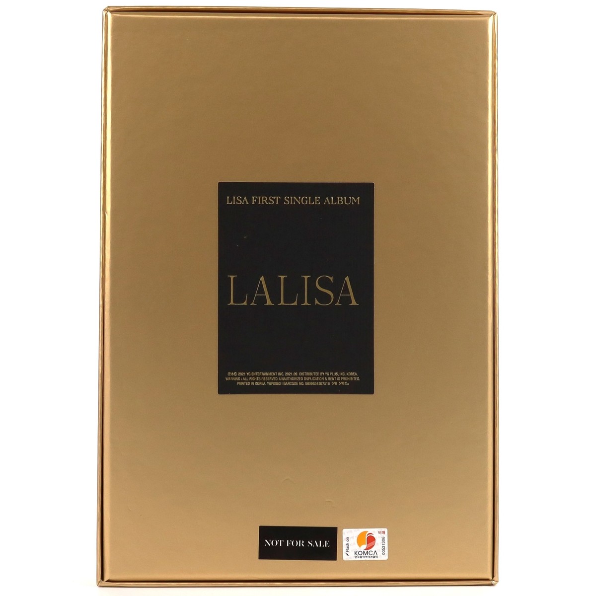 Lisa - Lalisa First Single Album Signed Autographed CD Promo