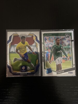 2024 Panini Prizm Plus Optic 2024 Base - RC Endrick Brazil    