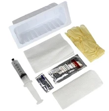 Foley Catheter Insertion Tray with 10cc Prefilled Syringe, Sterile (1 EACH)