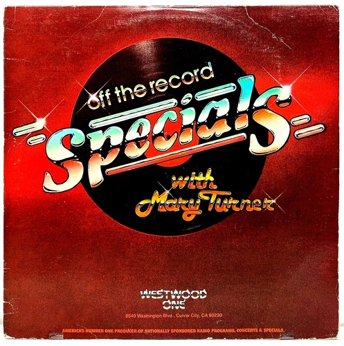 The Rolling Stones Off The Record w/ Mary TurnerPt. 2 1981 Vinyl Westwood One