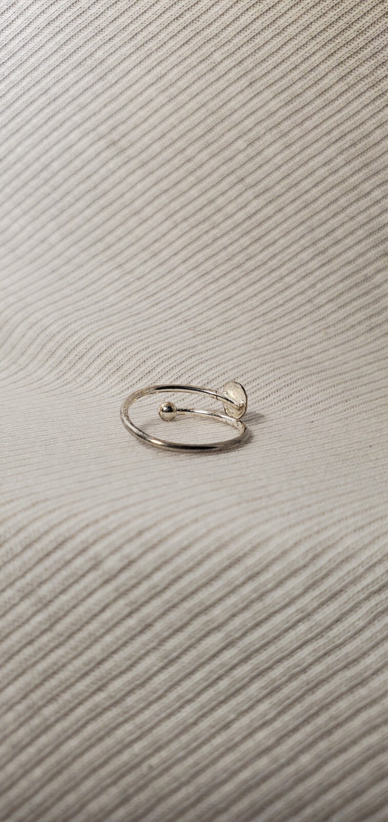 Tiny Ladybug Enamel Ring, Sterling Silver Ladybug… - image 5