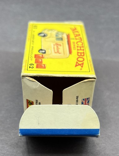 Juego de alquiler de furgoneta de servicio de TV Matchbox 62 BPW original Lesney 62B - Imagen 7 de 9