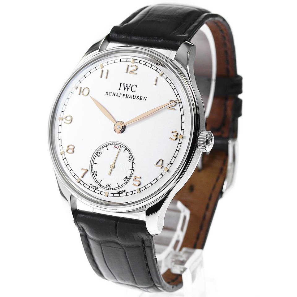 IWC SCHAFFHAUSEN IW545408 Portugieser HandWound Small Second Men's