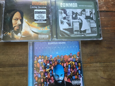 COMMON [3 CD Alben] Finding Forever + Electric Circus + Like Water for Chocolate