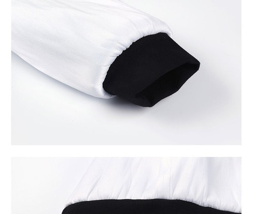 Chaqueta de Béisbol LED Luminosa Blanca Ropa Show Disfraz con Carga USB Abrigo Top - Imagen 15 de 23