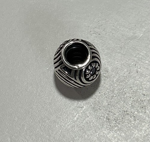 Authentisch nicht mehr produziert Pandora Sterlingsilber Hypnotisch Charm Lila CZ 925 ALE - Bild 4 von 6