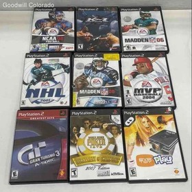 Assorted PS2 Video Game Bulk Lot