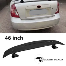 For Hyundai Accent Rear 46" Spoiler Rear Trunk Lip Spoiler Roof Tail Wing