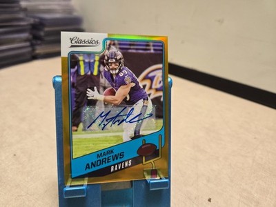 2021 Classics Premium Edition Gold Significant Signatures /50 Mark Andrews Auto