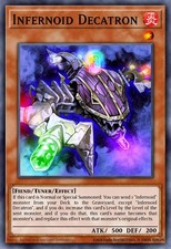 Infernoid Decatron CORE-EN039 Super Rare 1st Edition Yugioh TCG Card