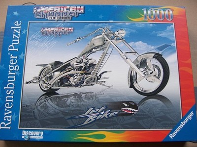 Ravensburger Puzzle 1000 Teile No.153893 Jet Bike wie Neu American Chopper